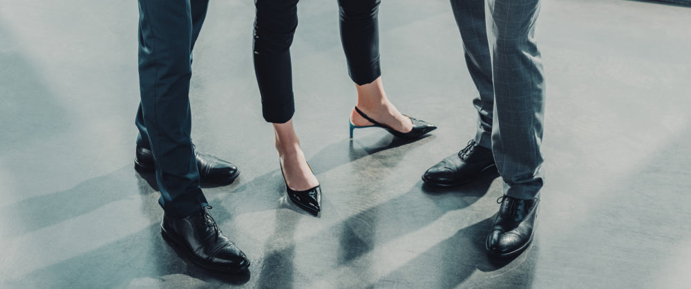 Photo of finance directors shoes